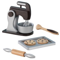 Set de jucarie Mixer expresso din lemn - Mixer Espresso Baking Kidkraft Set de jucarie Mixer expresso din lemn - Mixer Espresso Baking Kidkraft